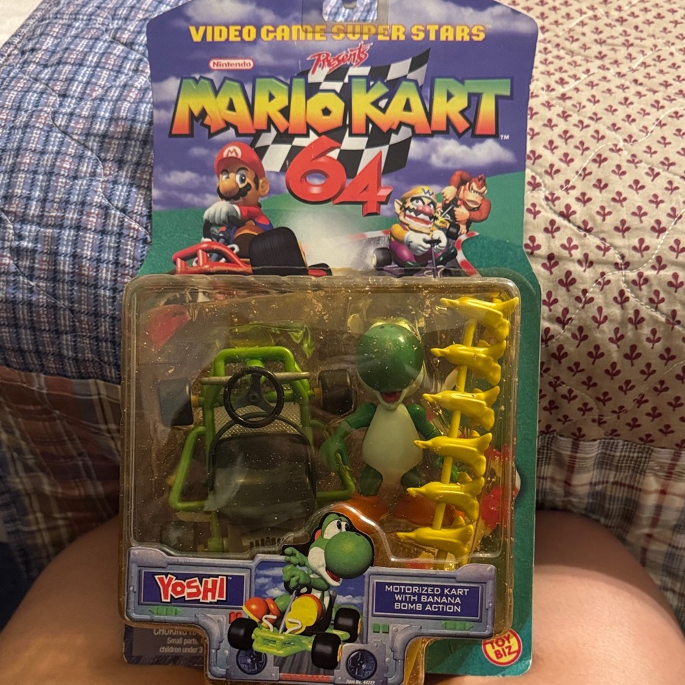 Nintendo Mario Kart 64 Yoshi with Green Kart